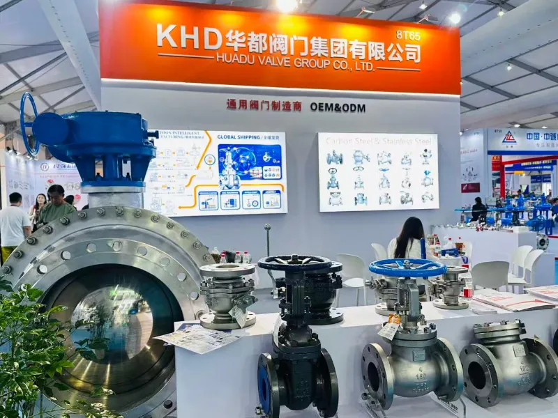 Zhejiang Int'l Valve Industry Chain Fair 2026 успішно завершено — дякуємо за відвідування Huadu Valve Group (KHD) на стенді 8T65